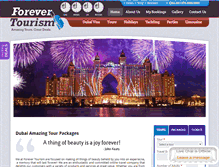 Tablet Screenshot of forevertourism.com